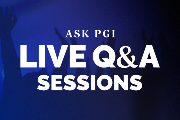 Ask PGI: Live Q&A Sessions